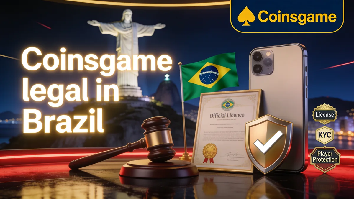 O Coins Game é Legal e Seguro?: coinsgame guide for players in Brazil